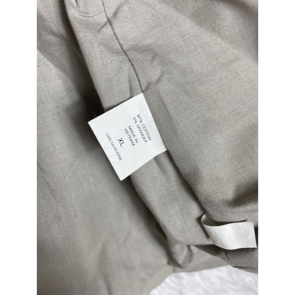 New York & Company Jacket Womens XLarge Cream Jacket Ruffle Front - Picture 4 of 11